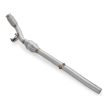 Downpipe + DPF OFF Volkswagen Golf VIII 2.0 TDI GTD usunięcie DPF z katalizatorem OBD z sekcją środkową i osłoną termiczną