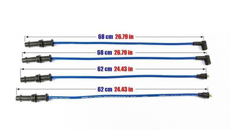 Ignition Leads Subaru Forester 2.0L EJ20 97-02 Blue