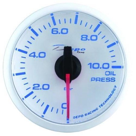 ZEGAR DEPO WBL 52mm - OIL PRESSURE