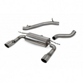CatBack Audi TT MK3 2.0 TFSI Quattro (Non-GPF) Non-resonated Non-valved