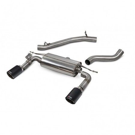 CatBack Audi TT MK3 2.0 TFSI Quattro (Non-GPF) Non-resonated with Electronic Valves