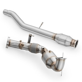 Downpipe Volkswagen Passat 2.0 TSI OPF/GPF with MS catalytic converter and muffler