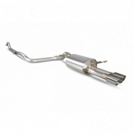 CatBack Ford Fiesta EcoBoost 1.0T 100/125/140 PS Non-resonated