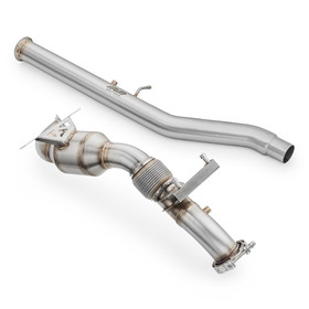 Downpipe Volkswagen T-ROC 2.0 TSI OPF/GPF z katalizatorem EURO 6 z tłumikiem