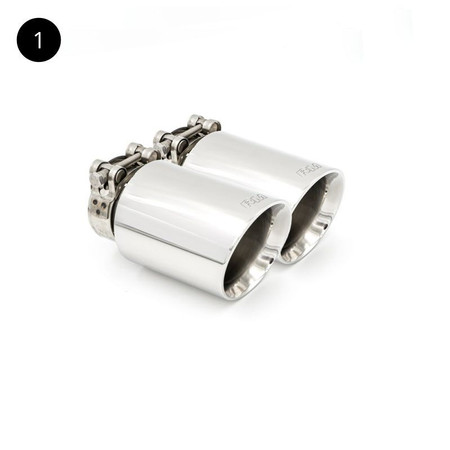 Catback MINI Cooper S F56 LCI JCW B48D końcówka 1