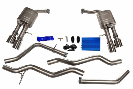 CatBack Active Exhaust System - Audi A8 L4 V6 3.0T 14+