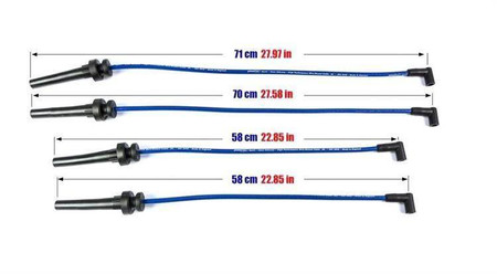 Ignition Leads Chrysler Neon Voyager II Dodge Caliber 94-01 Blue