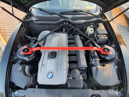 Strut Bar BMW Z4 E85 E86 Black