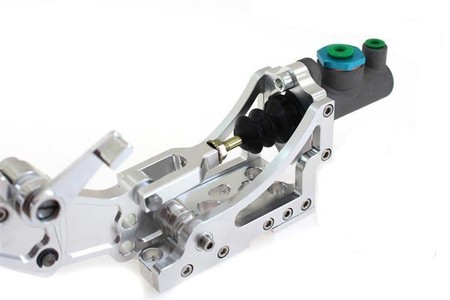 Hydrauliczny hamulec ręczny Professional Race Srebrny