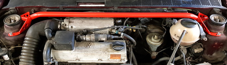 Rozpórka VW Golf 3 Czerwona