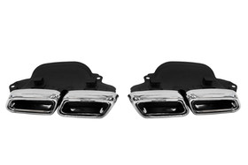 Exhaust tip 285×80 mm, inlet 160×100 mm – Mercedes W212