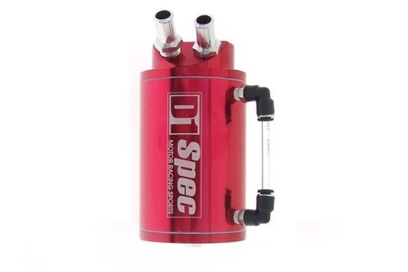 Oil Catch Tank 15mm Czerwony D1Spec