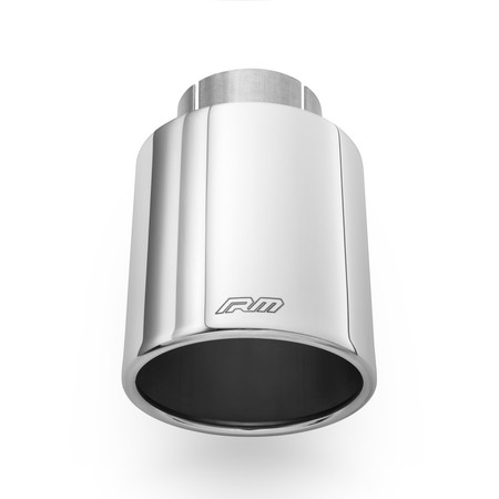 Straight polished stainless steel tip KPZP76/50