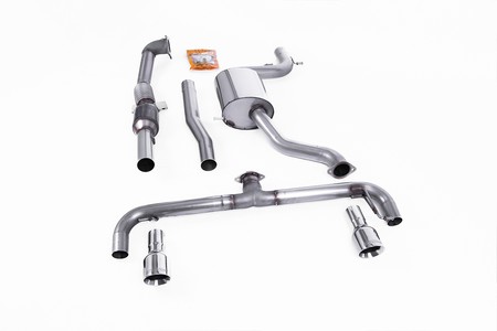 Turbo-back including Hi-Flow Sports Cat Volkswagen Golf MK6 GTi 2.0 TSI 210PS 2009 - 2013 Milltek Sport