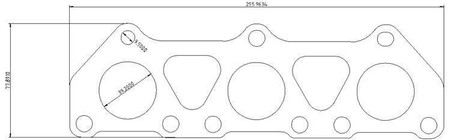 Exhaust Manifold Flange Audi 2.7 BiTurbo