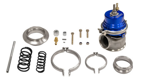 External Wastegate 60mm 1.6 Bar V-Band Blue