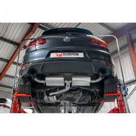 CatBack Volkswagen Golf MK6 GTI 2.0 TSI Edition 35 Resonated
