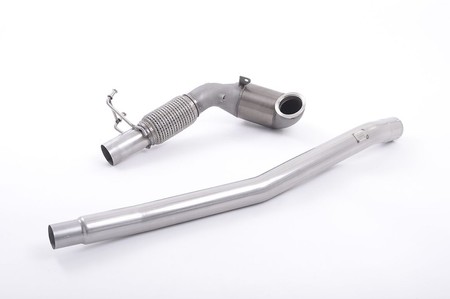Large Bore Downpipe and Hi-Flow Sports Cat Volkswagen Golf MK7 R 2.0 TSI 300PS ( ECE Approved & 76.2mm Systems ) 2014 - 2016 Milltek Sport