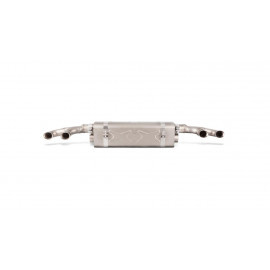 Porsche 911 Turbo/Turbo S (991.2) Slip-On Line (tytan) Akrapovic