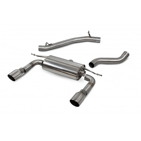 CatBack Audi TT MK3 2.0 TFSI Quattro (Non-GPF) Non-resonated Non-valved