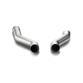 Porsche Cayenne S Hybrid (958) Link pipe S Version (Titanium) Akrapovic