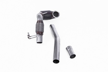 Cast Downpipe with Race Cat Volkswagen Polo GTI 2.0 TSI ( AW - 5 Door ) - Non GPF/OPF Models Only 2018 - 2019 Milltek Sport