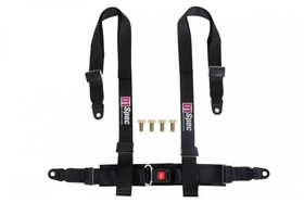 Racing Harness 4P 2" Black D1Spec