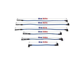 Ignition Leads Audi 80 90 100 200 Volkswagen Passat 1.8-2.3L 73-91 Blue