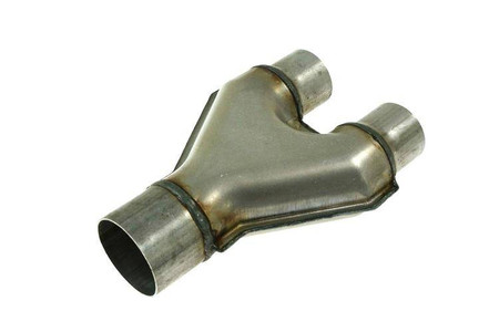 Y-Pipe exhaust connector 2-2.5"