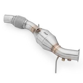 Downpipe BMW E60 E61 520d N47 with catalytic converter EURO 4 100 CPSI
