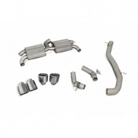 CatBack Audi TT S MK3 (Non-GPF) Non-resonated with Valves