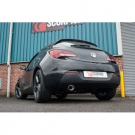 CatBack Opel Vauxhall Astra GTC 1.4 Turbo niewyciszony