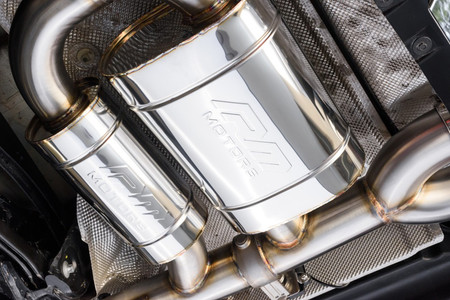 Catback MINI Cooper S F56 LCI JCW B48D końcówka 3