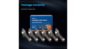 Forged Connecting Rods BMW N54B30 3.0 MaXpeedingRods