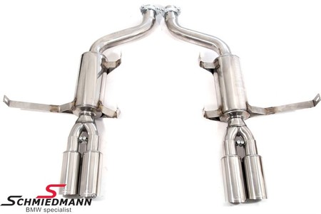 Schmiedmann stainless steel sports exhaust system kit