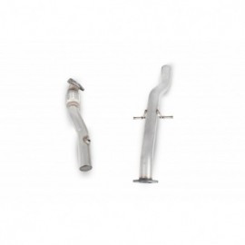 De-cat Section Opel Vauxhall Astra GTC 1.6 Turbo (Secondary System)