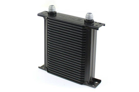 Oil Cooler Slim Line 25-Row 140x195x50 AN8 Black