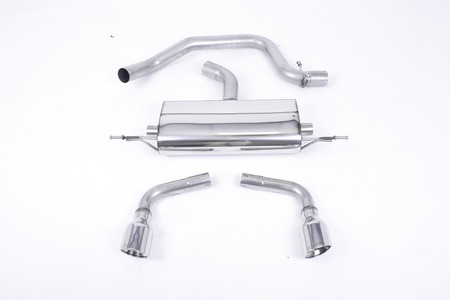 CatBack Audi TT Mk2 2.0 TFSi 2WD 2006 - 2011 Milltek Sport