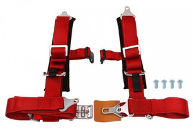 Racing harness 4-point 2" red – DTM