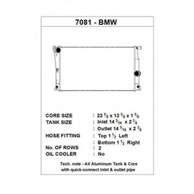 Chłodnica BMW Seria 4 F33 435i CSF
