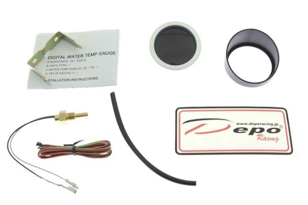 Zegar 52mm Temperatura Wody Depo DBL