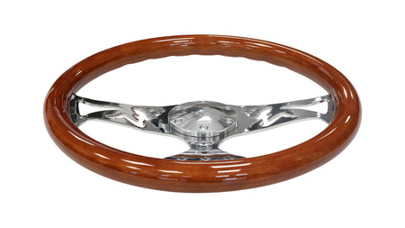 Steering wheel 380 mm – wood