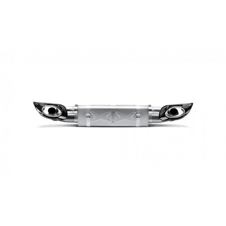 Porsche 911 Turbo/Turbo S (997 FL) Slip-On Line (Titanium) Akrapovic