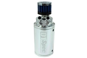 Oil Catch Tank 15mm Srebrny + Filtr D1Spec