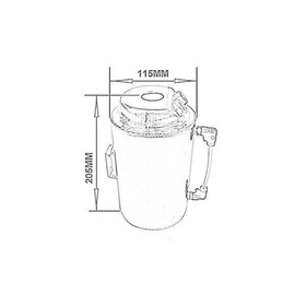 Oil Catch Tank 2L z filtrem
