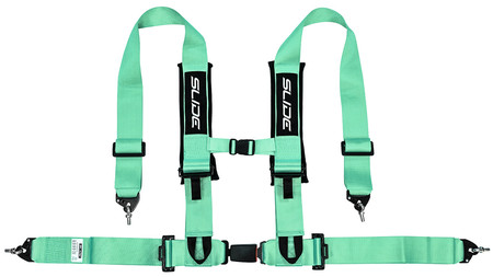 Pasy sportowe SLIDE V2 miętowe 4p 3" E4