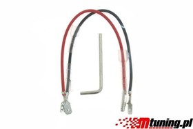Kierownica sportowa PRO 350 mm czarna skórzana – offset 0 mm