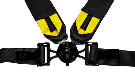 Racing seat belts SLIDE V2 Quick black 4p 3" 