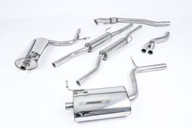 CatBack Audi A4 1.8T B6 Quattro Kabriolet 2001 - 2005 Milltek Sport