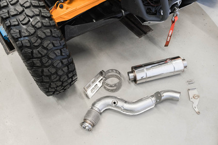 Sport exhaust Can Am Maverick X3 Turbo with muffler